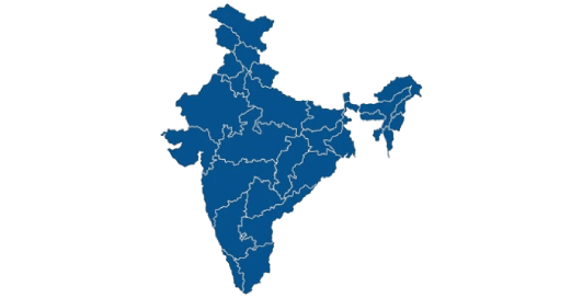 map of india